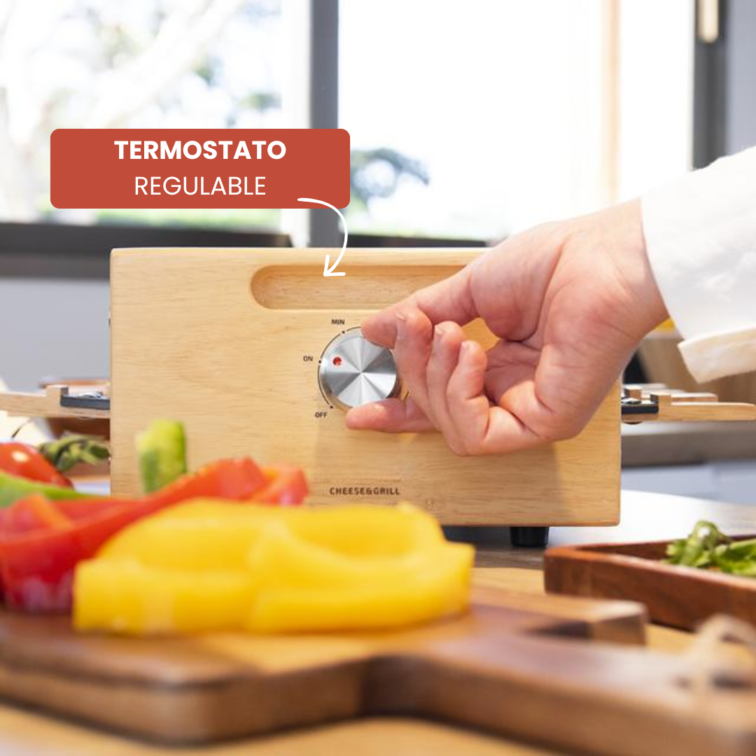 Raclette Queso y Parrilla Grill 1200W
